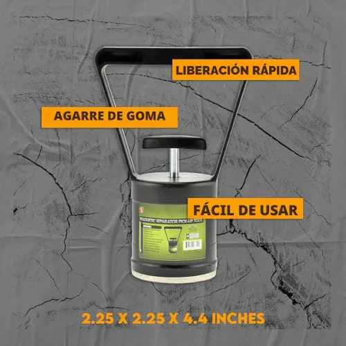 Vista 4 de SE PM6550 separador magnético para levantar herramientas con liberación rápida