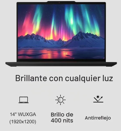 Vista 4 de Lenovo ThinkPad T14 S G6, 14" FHD+, Ryzen AI 7 PRO 350, DDR5 de 16 GB, SSD