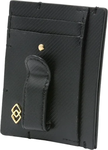 Vista 2 de Alpine Swiss Billetera de bolsillo frontal con clip de dinero RFID para hombre