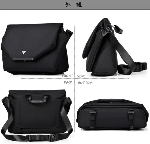 Vista 4 de FSD.WG Bandolera clásica de viaje y bandolera para hombre y mujer