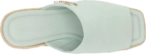 Vista 5 de KARL LAGERFELD Sandalias de cuña tipo alpargata para mujer