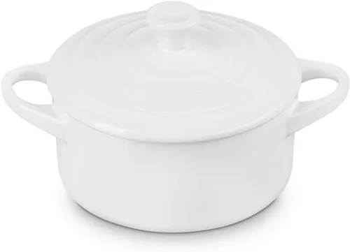 Vista 11 de Le Creuset Gres Mini Redondo Cocotte, 14 onzas., Artichaut