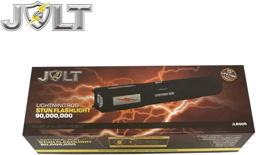 Vista 3 de STREET WISE SECURITY PRODUCTS Linterna táctica de aturdimiento JOLT Lightning Rod 90,000,000
