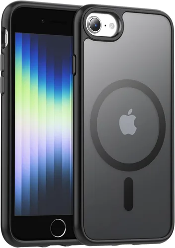 Vista 59 de Funda transparente para iPhone 11 con protector de pantalla, compatible con Magsafe, antiamarilleo, protección de grado militar, a prueba de golpes