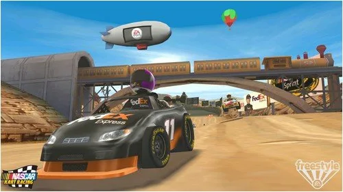 Vista 9 de NASCAR Kart Racing - Nintendo Wii