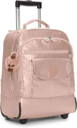 Vista 2 de Kipling Sanaa - Mochila (tamaño grande, metalizado), color dorado