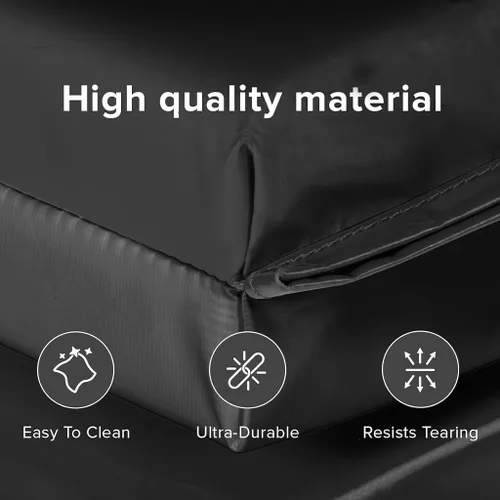 Vista 7 de We Sell Mats - Alfombrilla personal de ejercicio y fitness de 4 x 6 x 2 pulgadas para entrenamiento en casa - Ligera y plegable para transportar