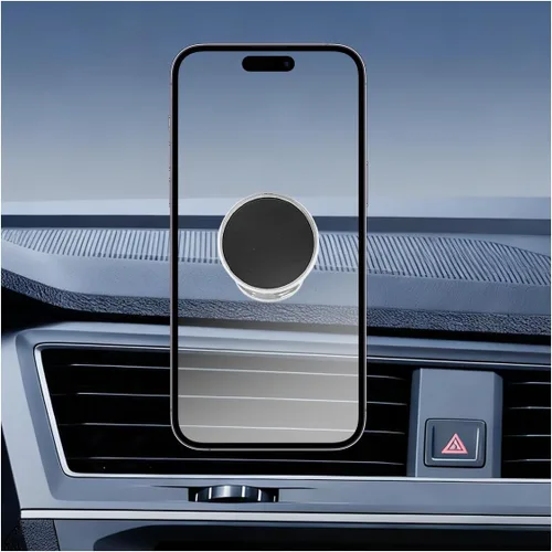 Vista 7 de Soporte magnético para teléfono para tablero de automóvil, soporte de teléfono celular ajustable en 360°, soporte universal estable antideslizante