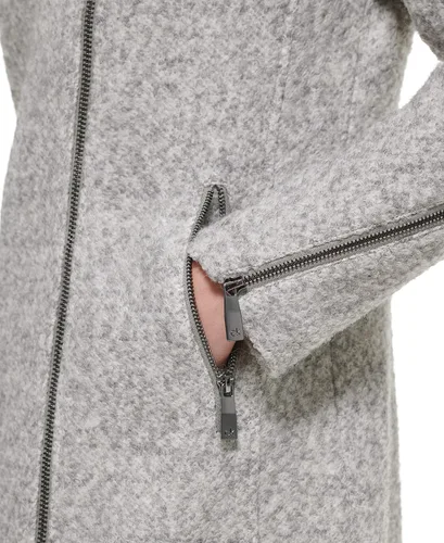 Vista 5 de Calvin Klein Chaqueta de lana asimétrica para mujer