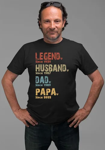 Vista 2 de Personalized Grandpa Shirt, Grandpa The Man The Myth The Legend Shirt, Grandpa Shirt, Papa Shirt, Fathers Day Shirts