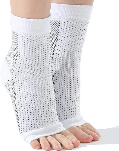 Vista 7 de Stunor Dr.Calcetines de neuropatía, calcetines calmantes para neuropatía, calcetines de neuropatía para pies, calcetines calmantes, soporte de arco