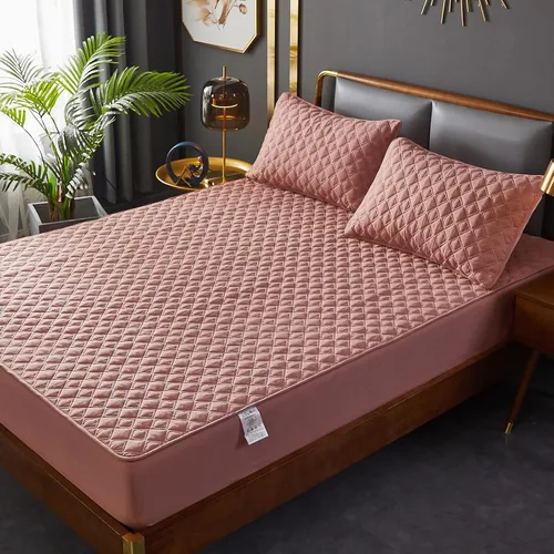 Vista 13 de ZIQINPSQ Sábana bajera amarilla tamaño twin, sábana bajera de bolsillo profundo, cálida para invierno, transpirable, antideslizante, perfecta