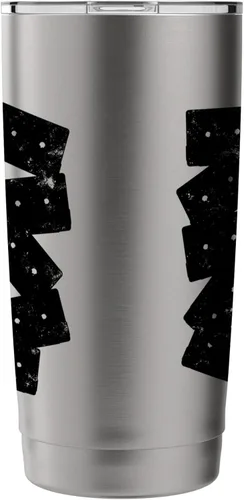 Vista 4 de Retro Cassette 90s 80s Theme Party Outfit Costume Stainless Steel Insulated Tumbler