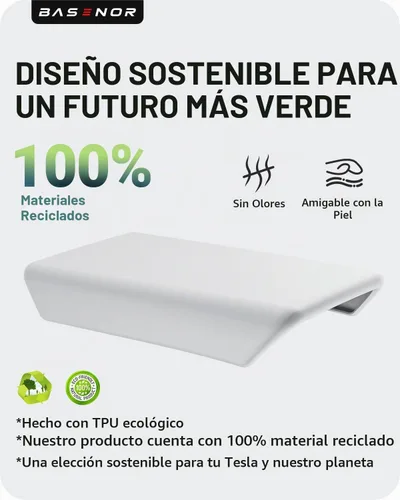 Vista 9 de BASENOR Funda para reposabrazos de consola central para Tesla Model Y Juniper/Model 3 Highland 2025 2026 [antideslizante] [sin logo] Accesorios