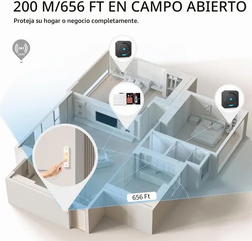Vista 5 de Extensor de timbre inalámbrico para Google Nest Doorbell