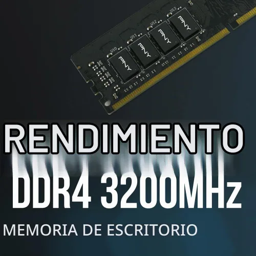 Vista 2 de PNY Kit de memoria de escritorio DDR4 de 16 GB (2 x 8 GB) 3200 MHz CL22