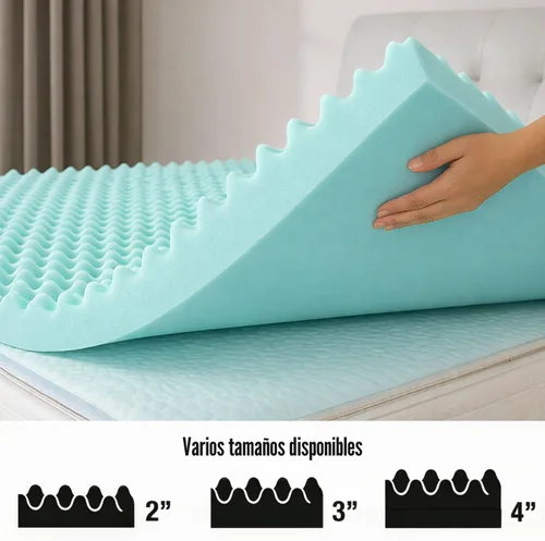Vista 4 de Duro-Med - Cojín para cama (contorneado), color azul, 552-8002-0000, Azul, 1