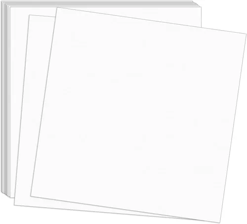 Vista 8 de Cartulina blanca de 4 x 6 pulgadas, paquete de 50 tarjetas de índice de peso pesado de 110 libras/300 GSM, papel grueso para postales, invitaciones