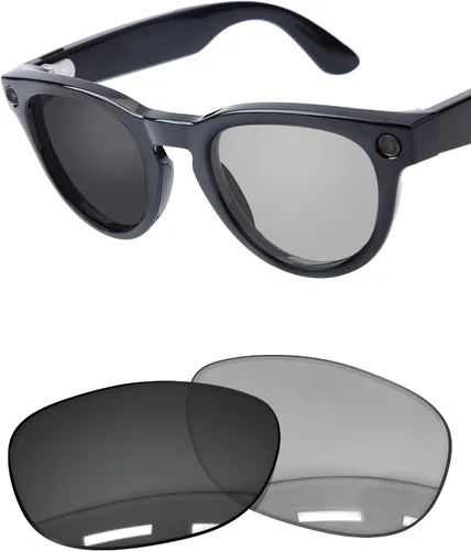 Vista 14 de 1.6MM Polarized Replacement Lenses for Ray-Ban Meta RW4006 / RW4008 Negro carbón - Policarbonato polarizado