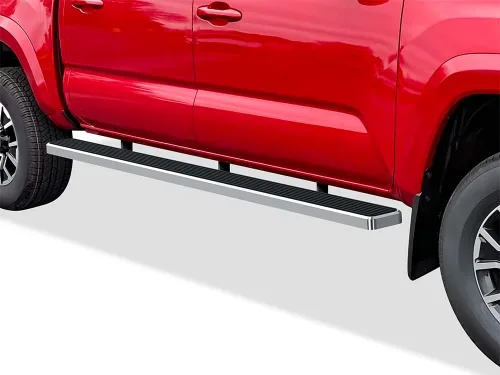 Vista 16 de APS Estribos rueda a rueda de 6 pulgadas compatibles con Toyota Tacoma 2005-2023 doble cabina de 6 pies