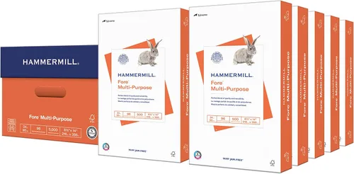Vista 9 de Hammermill papel, Fore multifunción, 24 lb, 8.5 x 11, carta, brillo 96, Blanco