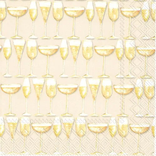 Vista 11 de Boston International Ideal Home Range - Servilletas de cóctel de papel marrón, 20 unidades, cerveza aquí