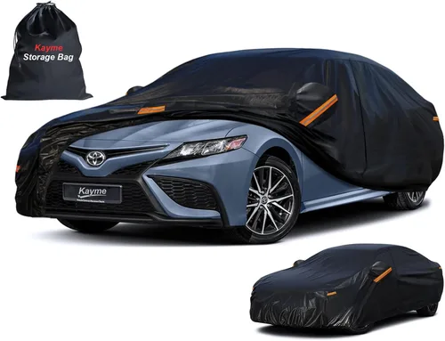 Vista 60 de Kayme Funda impermeable para automóvil deportivo para todo tipo de clima. Consulta la tabla de tallas del vehículo para un ajuste preciso. Cubierta