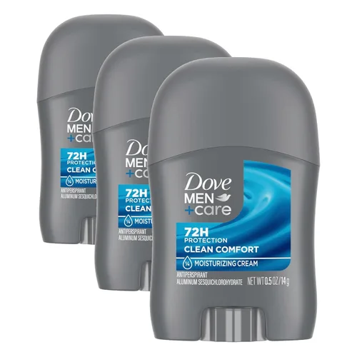 Vista 9 de Dove Men+Care - Desodorante antitranspirante Stick Clean Comfort, paquete de 36 antitranspirantes de protección contra el sudor y el olor de 72