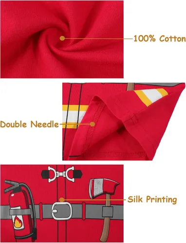 Vista 4 de Pijama pirata de A&J Design para niños pequeños