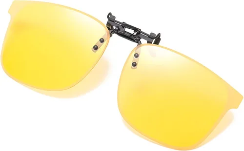Vista 9 de Gafas de sol polarizadas con clip sobre gafas graduadas, lentes antideslumbrantes unisex UV400