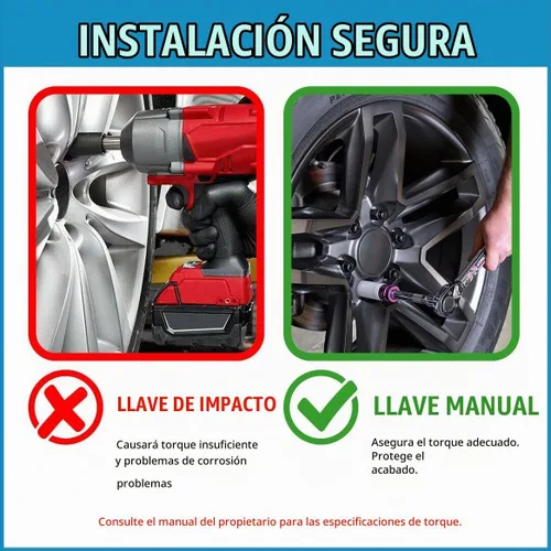Vista 7 de Wheel Accessories Parts 20 piezas de tuercas de llanta M14x1.5, rosca de 14x1.5, tuerca de seguridad tipo bellota, 1.4" de largo, negras Negro