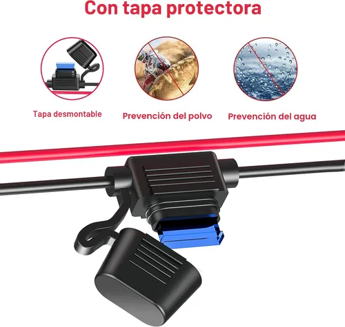Vista 7 de EUGIZMO Divisor del encendedor de cigarrillos, toma de corriente