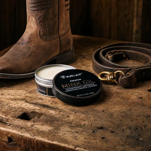 Vista 8 de ARIAT Pasta de aceite de visón, acondicionador de cuero para botas