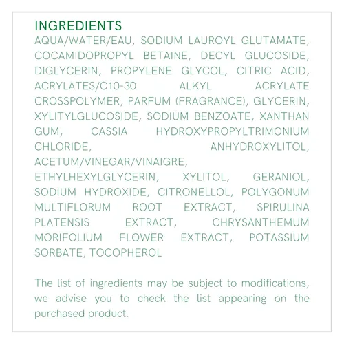 Vista 6 de Lazartigue Rebalance Champú, vinagre de arroz y espirulina, purifica las raíces grasas y equilibra la humedad, vegano, sin sulfatos y silicona, 8.4