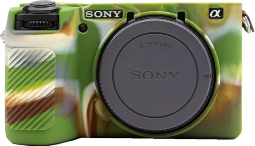 Vista 12 de Funda para cámara A6700, funda de silicona delgada y ligera para Sony Alpha A6700 (negro, glaseado)