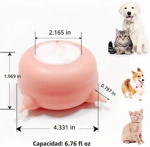Vista 6 de Alimentador de leche para gatitos y cachorros, comederos para cachorros para múltiples cachorros, de silicona de grado alimenticio para gatitos y 4