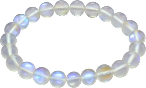 Vista 51 de Amazing Gemstone Crystal Bracelet for Women Men's Gifts - Protection Healing Crystal Bracelet - 8mm Gemstone Beaded Stretchable Bracelet Pulseras