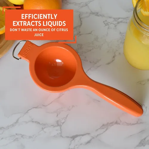 Vista 5 de IMUSA Exprimidor de naranja y cítricos, naranja