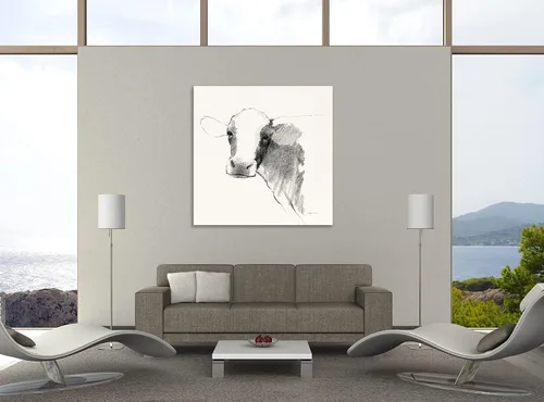 Vista 3 de Jaxson Rea "Life at Home VI Vintage Cream Gallery Wrapped Canvas by Avery Tillmon, 12" x 12