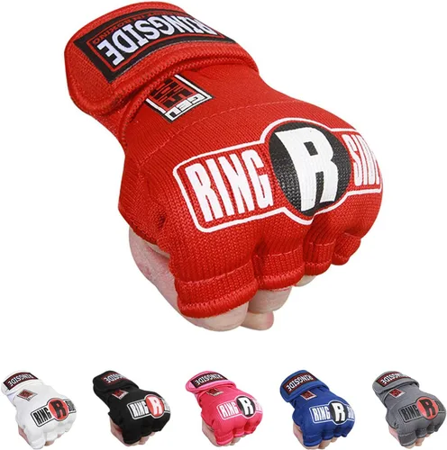 Vista 14 de Ringside guantes de entrenamiento de envoltura rápida para Muay Thai, MMA, Kickboxing