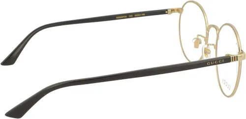 Vista 4 de Gucci GG0297OK - Gafas redondas de metal (2.047 in), Negro