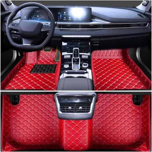 Vista 18 de Tapete para piso de automóvil hecho a medida para el 96% de los modelos de automóvil, cobertura completa, protección interior, impermeable, Beige