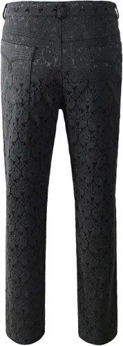 Vista 2 de DarcChic - Pantalones para hombre Brocade VTG Gothic Aristócrata Steampunk