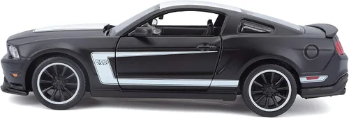Vista 10 de Maisto M31269 Ford Mustang - Coche coleccionable a escala 1:24, color negro mate
