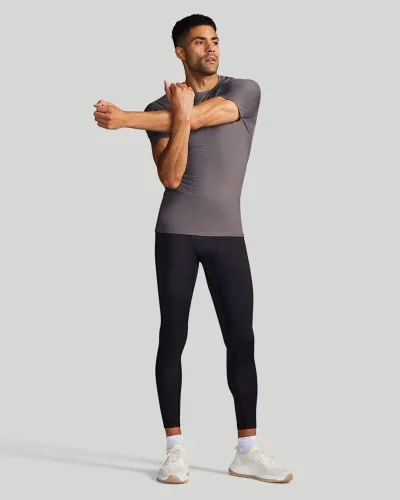 Vista 8 de Tommie Copper Camiseta de compresión con corrector de postura para hombre, con protección solar UPF 50