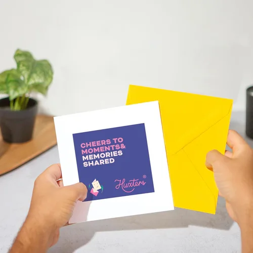 Vista 5 de Huxters Tarjeta de cumpleaños para tía WonderAuntie – Tarjeta de feliz cumpleaños para ella – regalos para mujeres – Tarjeta de cumpleaños – Tarjeta