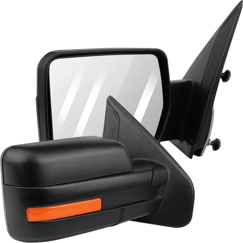 Vista 20 de Espejos de remolque Compatibles con Ford F150 1997-2003, cabina estándar y extendida (no para modelos de 4 puertas), espejos de remolque izquierdo