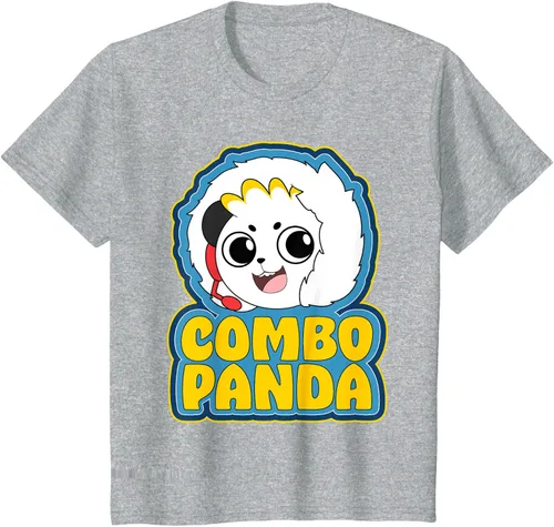 Vista 56 de Ryan's World Arctic Adventures Combo Panda Camiseta, Azul / Patchwork, S Azul Marino