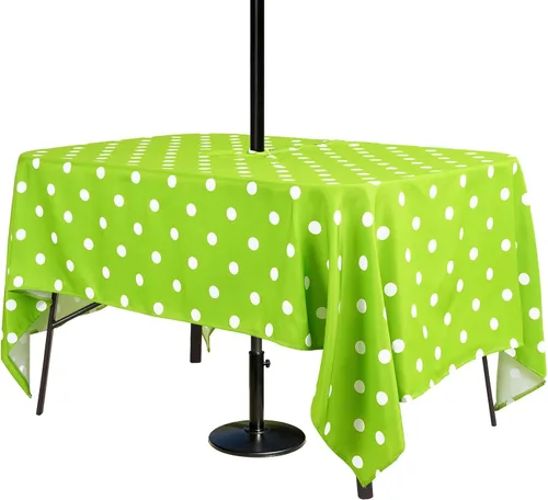 Vista 26 de Poise3EHome - Mantel impermeable antiderrames para exteriores e interiores, para camping, picnic, té de la tarde, asados, flores