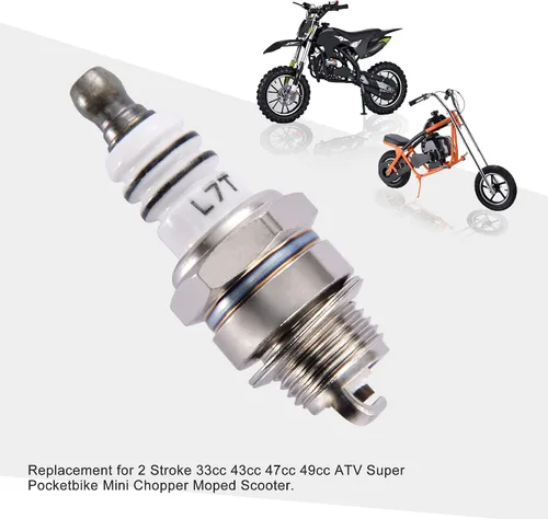 Vista 6 de GOOFIT L7T Bujía para 2 tiempos 33cc 43cc 47cc 49cc Pocket Bike Mini Chopper